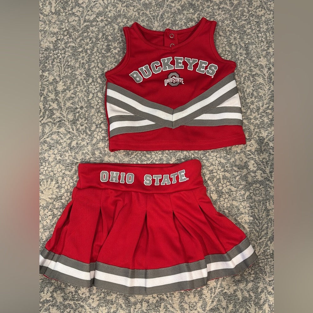 Ohio State Buckeyes Cheerleader Outfit